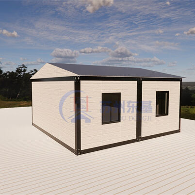 Prefabricated tiny houses with triangular roof