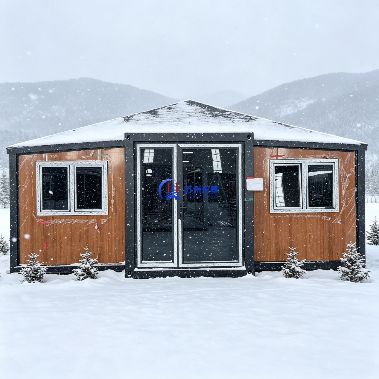 2 darab 40 lábos kibővíthető ház, minőségi építésű, kényelmes életteret biztosít