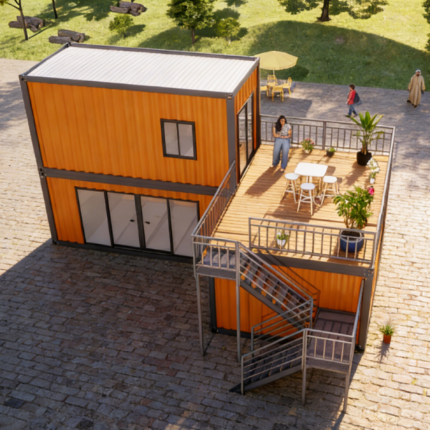 東集ハウスの着脱式モジュラーAirbnb - ドバイの話題の都市型オアシス