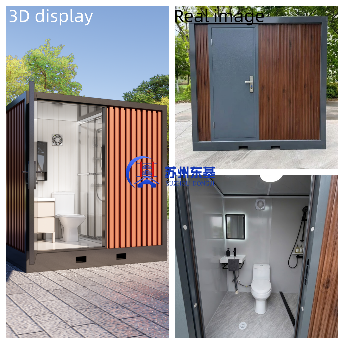 توصيل ١٥ مجموعة من المراحيض الخارجية المخصصة لمواقع البناء إلى مانيلا، الفلبين