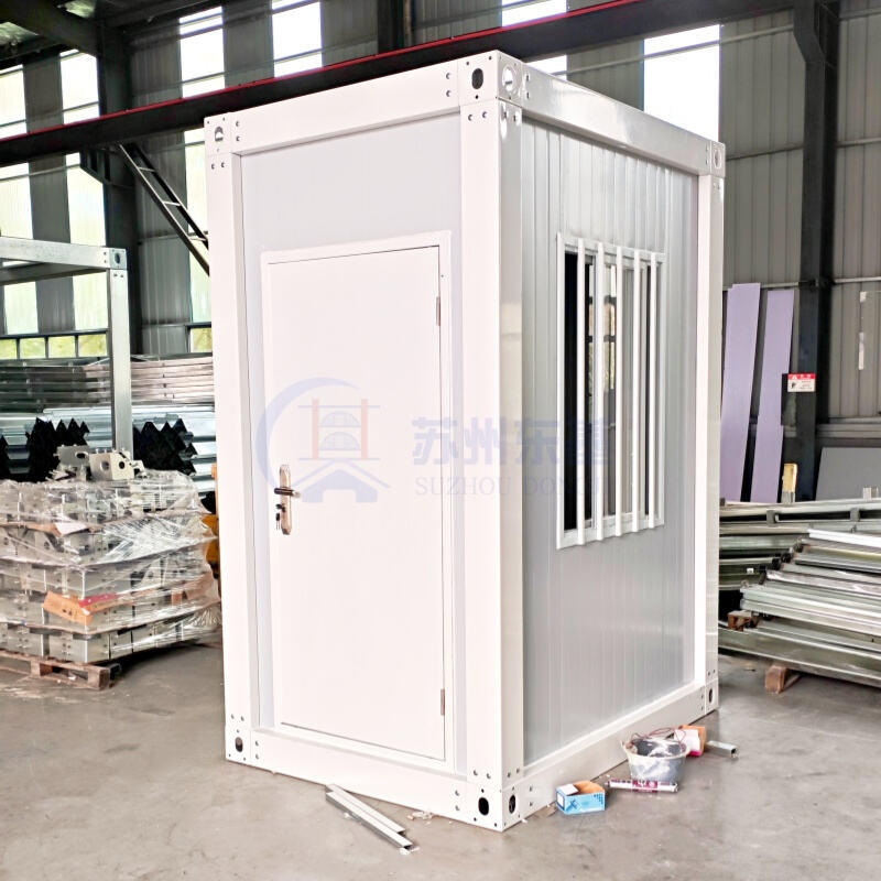 Suzhou Dongji house Delivers Prefabricated Security Booth to Enhance Construction Site Safety Management