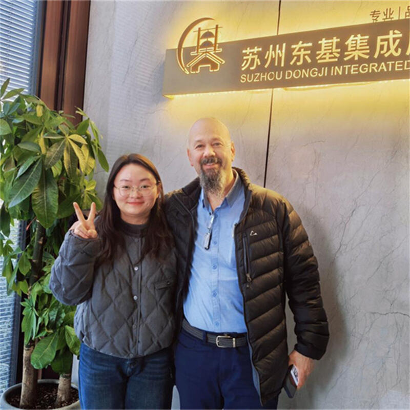 Suzhou Dongji House Welcomes Polish Client for Second Visit, Customizing 48 Coastal Prefab Homes for Colombia