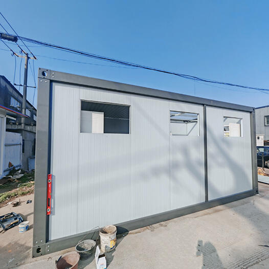 Construction of 20ft prefabricated container house