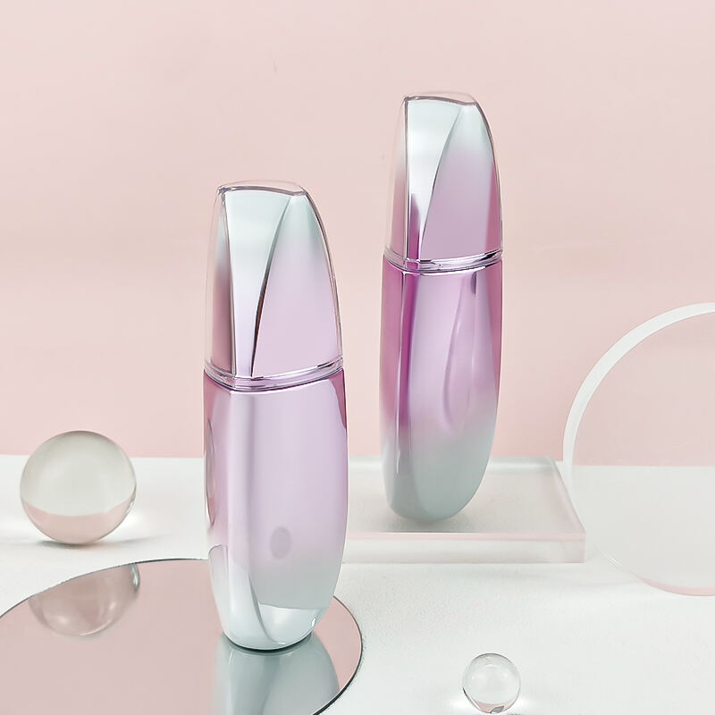 Rosa unregelmäßige leere Flasche für Gesichtslotion und -creme HY-2450