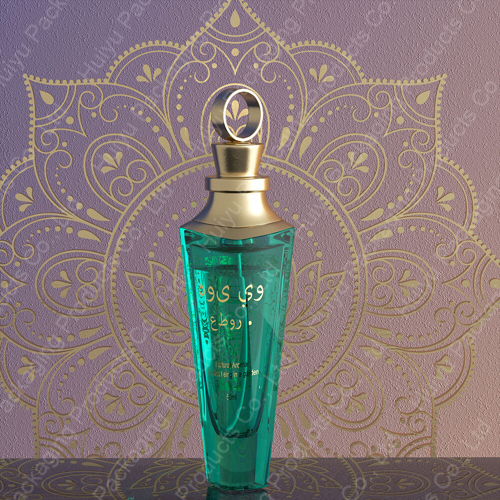 Neues Design ODM einzigartige Luxusleere Schraube 100ml Glasparfümflasche mit Sprühpumpe