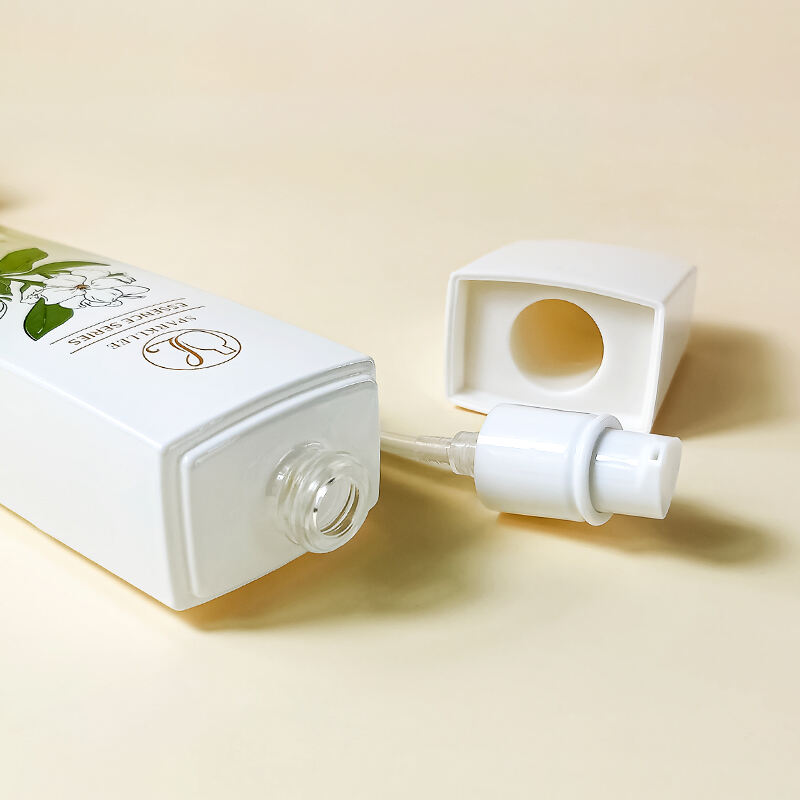 Benutzerdefinierte Gradientfarbe Flache Kosmetikflasche und -dose HY-2445