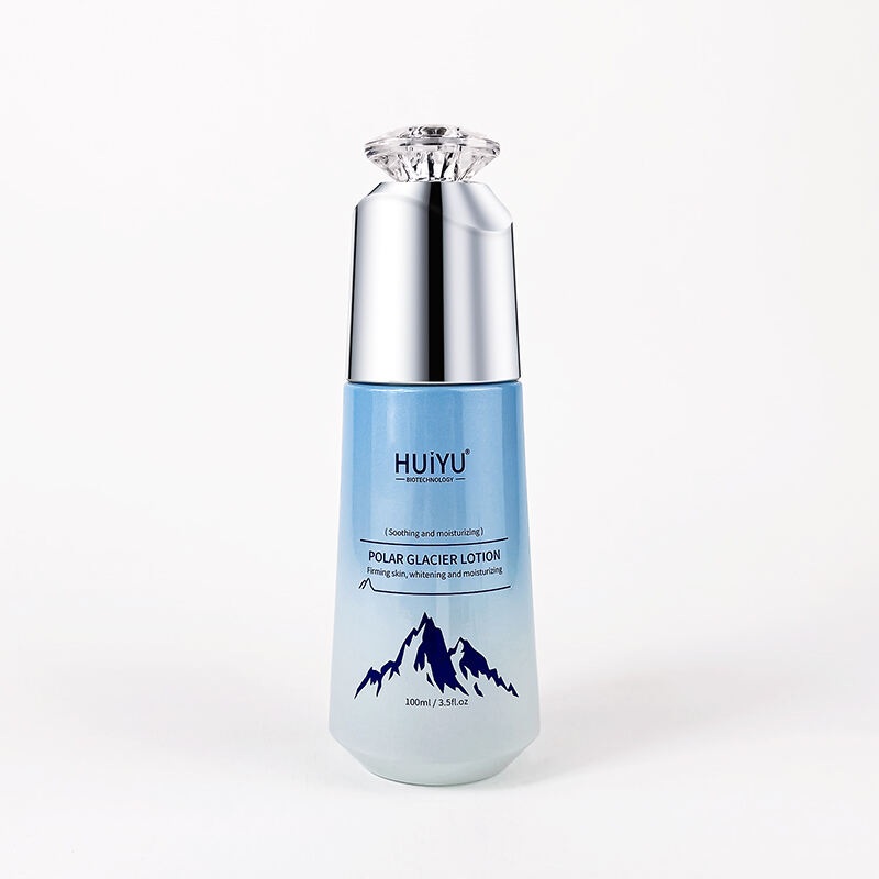 Neues Design 100ml 50ml Kosmetik-Glas-Verpackungsset HY-2451