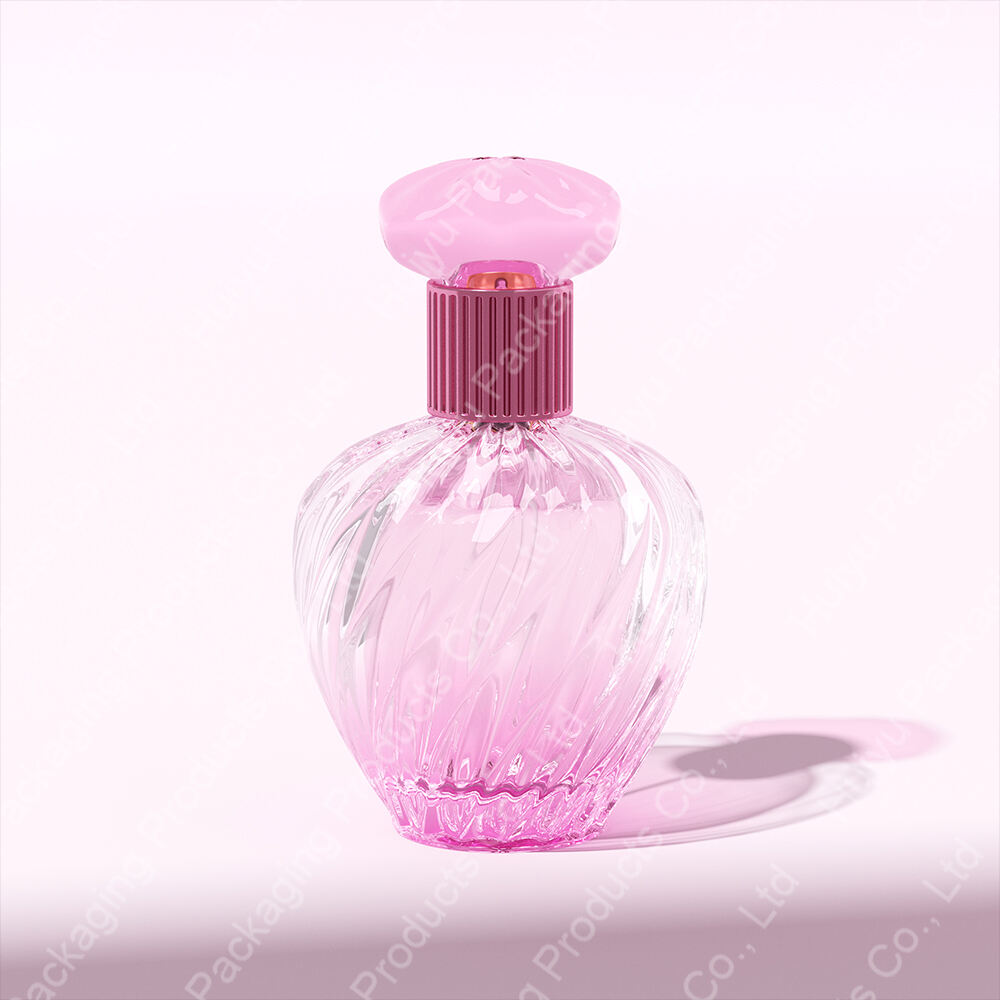 ODM 30ml 50ml 100ml individuell gestaltetes Parfüm Luxusleere Krimpsprühglasflaschen mit Box