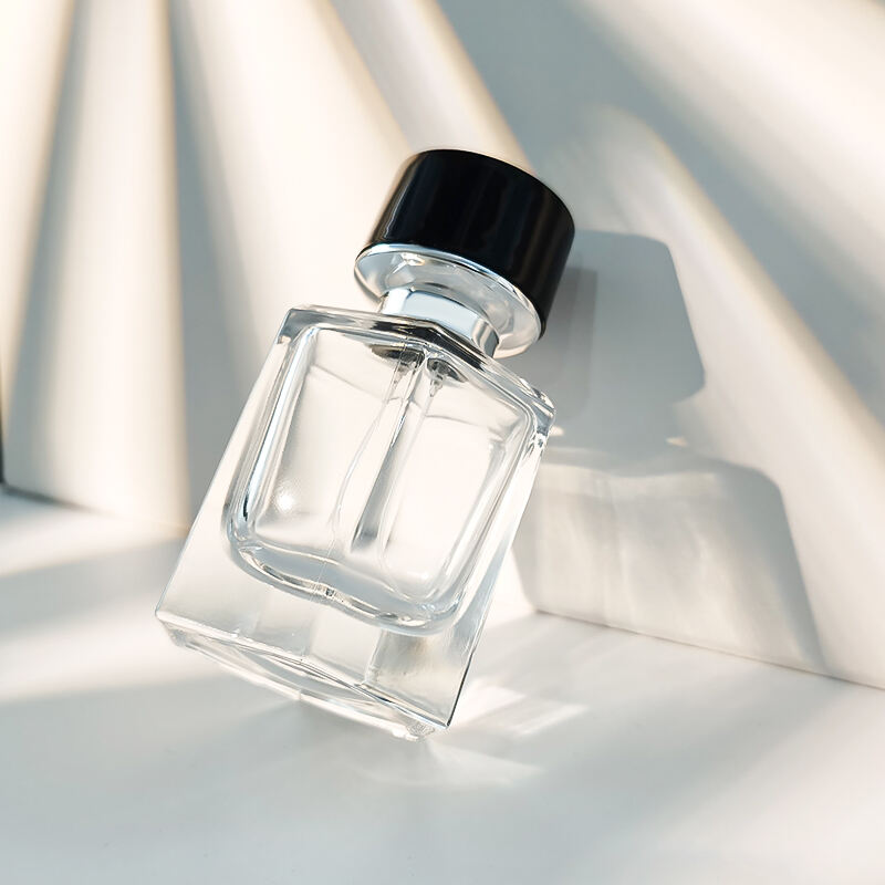 40ml Maßgeschneidert Einzigartig Leer Klarsicht Parfümglasflakon mit Sprühpumpe