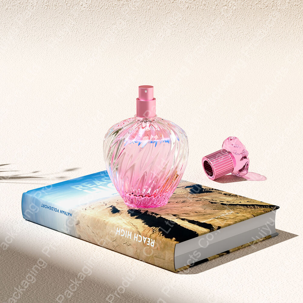 ODM 30ml 50ml 100ml individuell gestaltetes Parfüm Luxusleere Krimpsprühglasflaschen mit Box