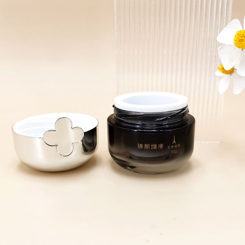 Wholesale Black 50g Face Cream Jar HY-2433