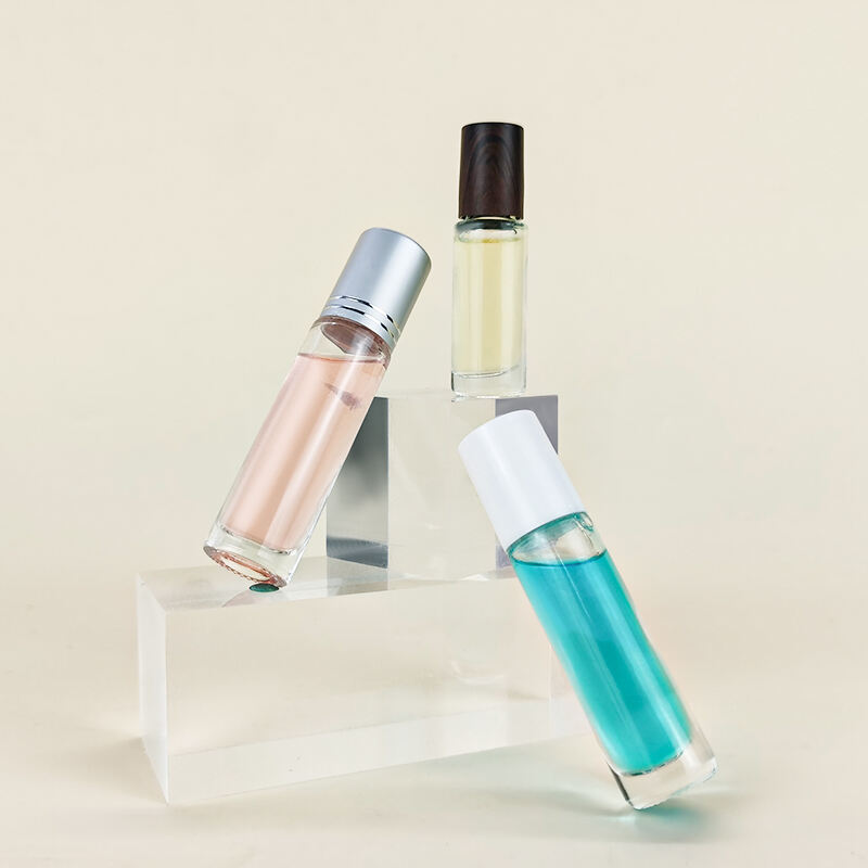 5ml Maßanfertigung Kleine Auffüllbare Runde Leere Roll-on Parfümölflasche