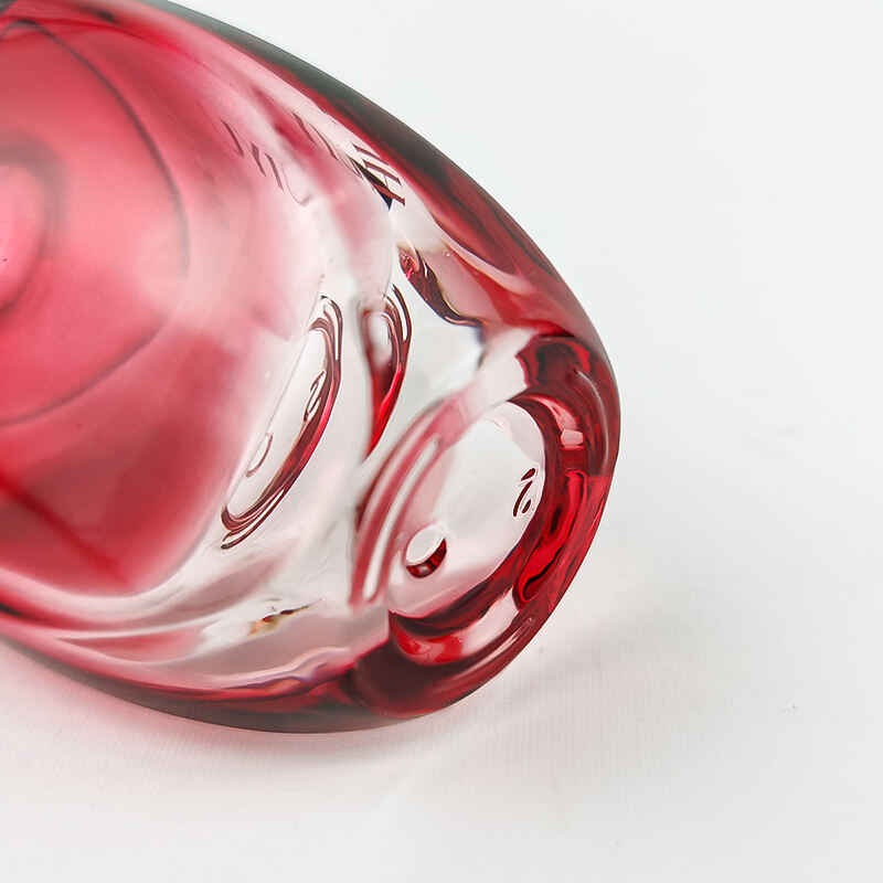 Anziehendes rotes Gradientenglas für Gesichts- und Augencreme HY-2450