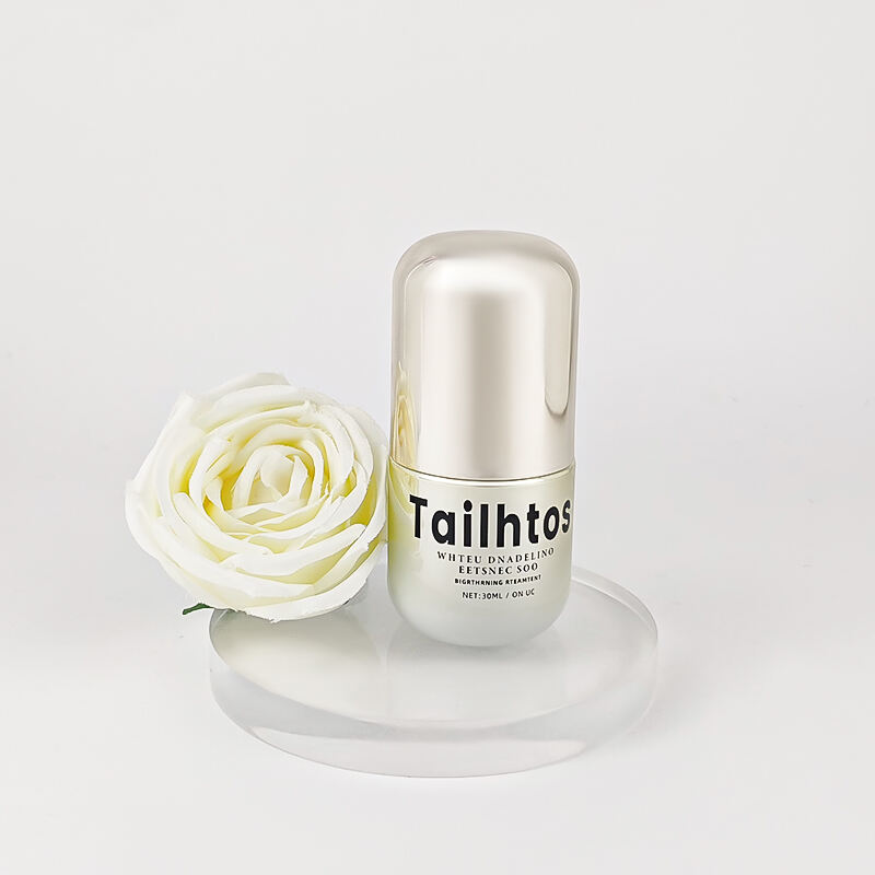 Goldverkleidung Luxusglas Kosmetikverpackung Set 100ml 50ml Cremepumpe Flaschensets HY-2458