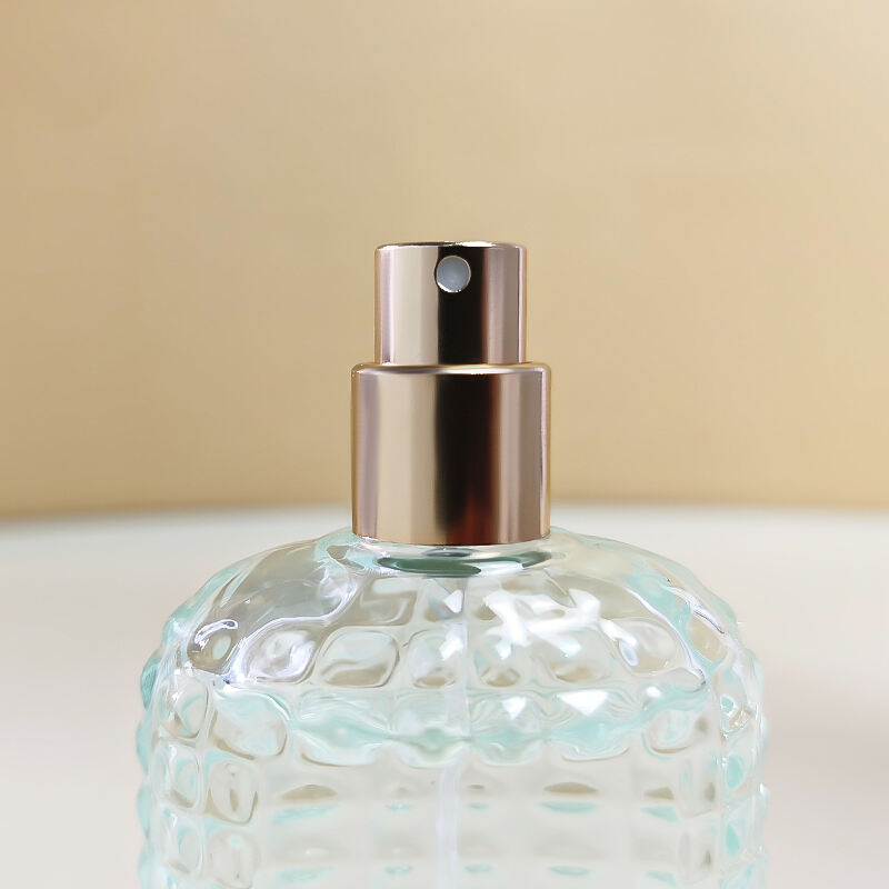Elegante Flache Kristall Damenparfümflasche HY-S018