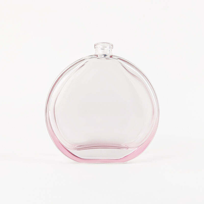 100ml Runde Klare Glas Parfumflasche Mit Silbernen Verschluss HY-S005