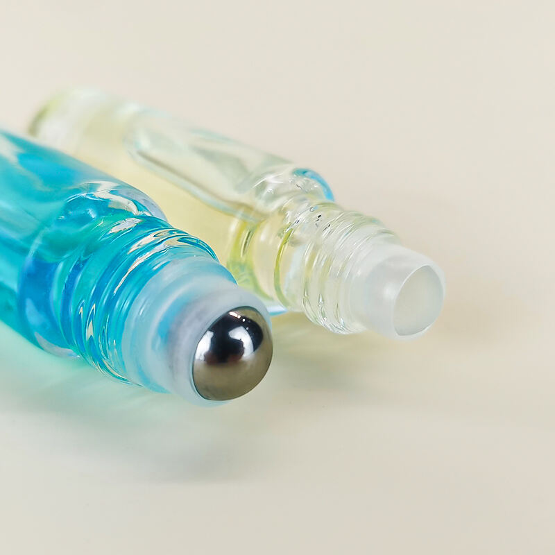 5ml Maßanfertigung Kleine Auffüllbare Runde Leere Roll-on Parfümölflasche