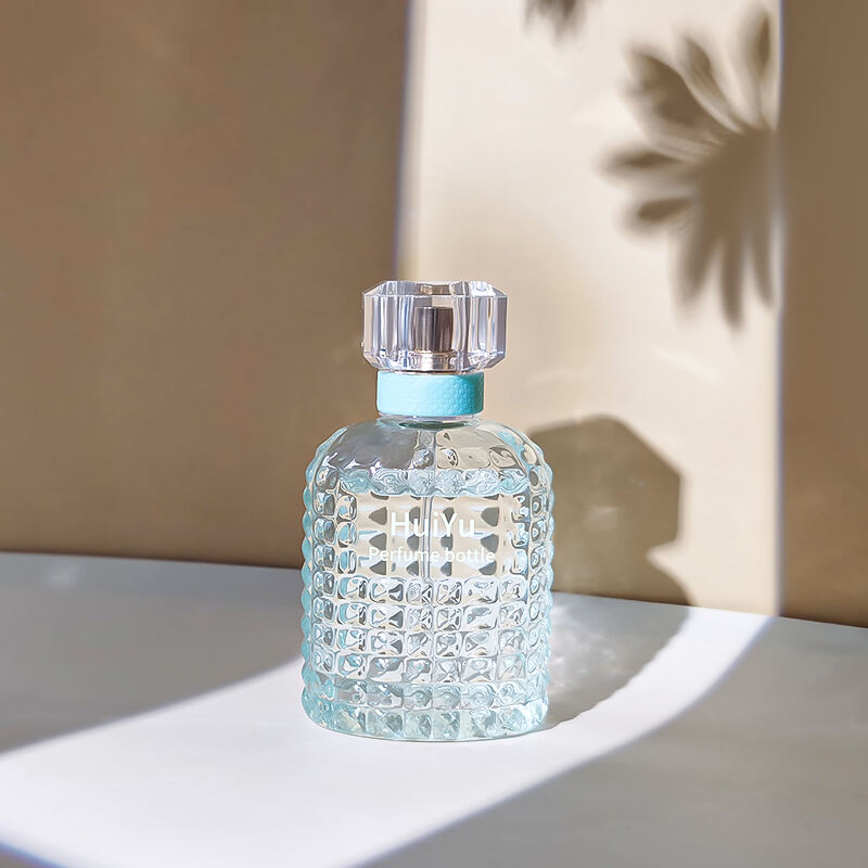 Elegante Flache Kristall Damenparfümflasche HY-S018