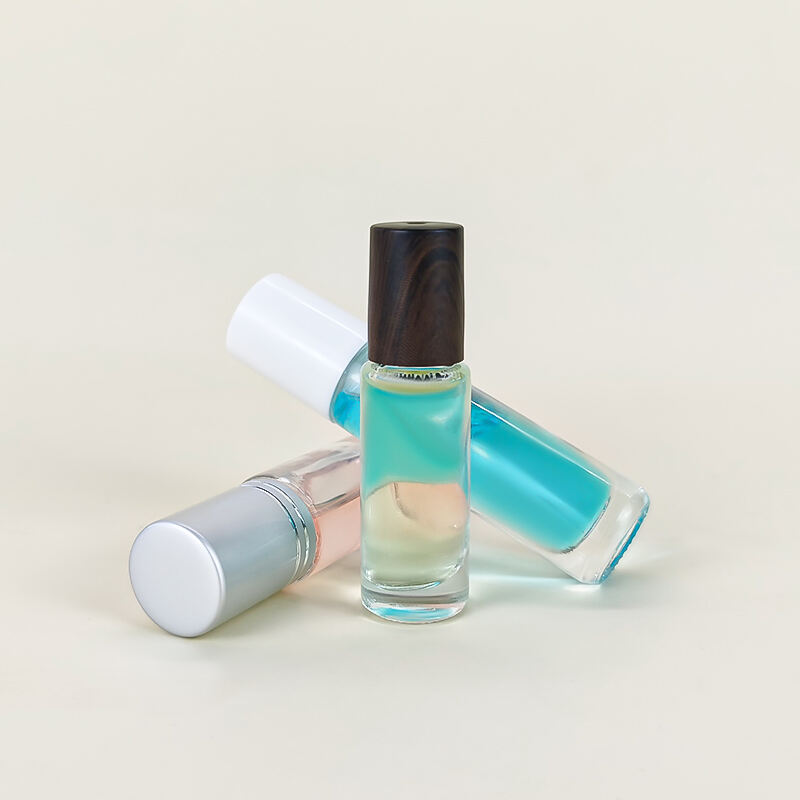 5ml Maßanfertigung Kleine Auffüllbare Runde Leere Roll-on Parfümölflasche