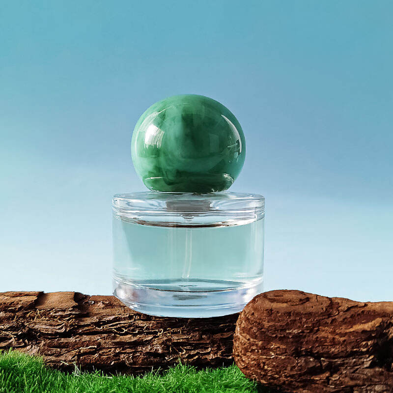 Parfümflaschenhersteller 30ML niedliche Zylinderform Glasduftwasser-Sprühflasche
