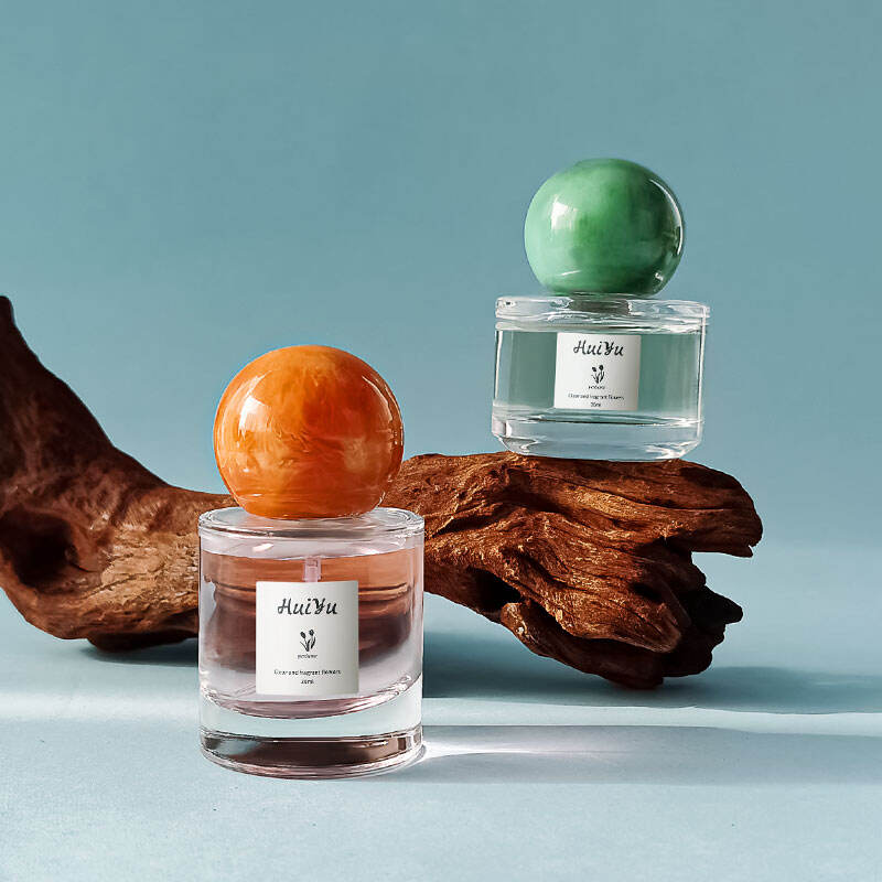 Parfümflaschenhersteller 30ML niedliche Zylinderform Glasduftwasser-Sprühflasche