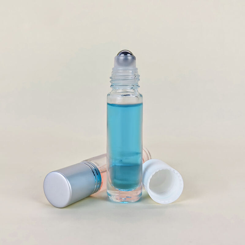 5ml Maßanfertigung Kleine Auffüllbare Runde Leere Roll-on Parfümölflasche