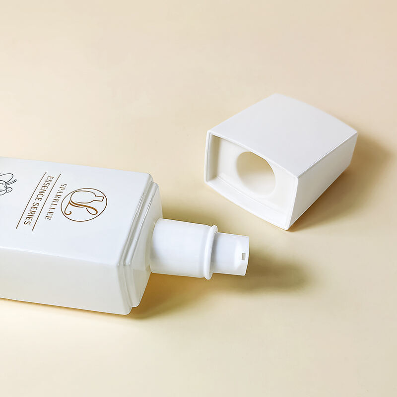 Benutzerdefinierte Gradientfarbe Flache Kosmetikflasche und -dose HY-2445