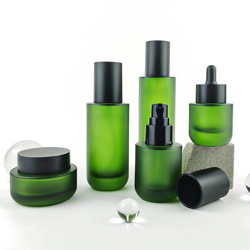 150ml Leere Kosmetische Glas-Lotionsflaschen HY-2453