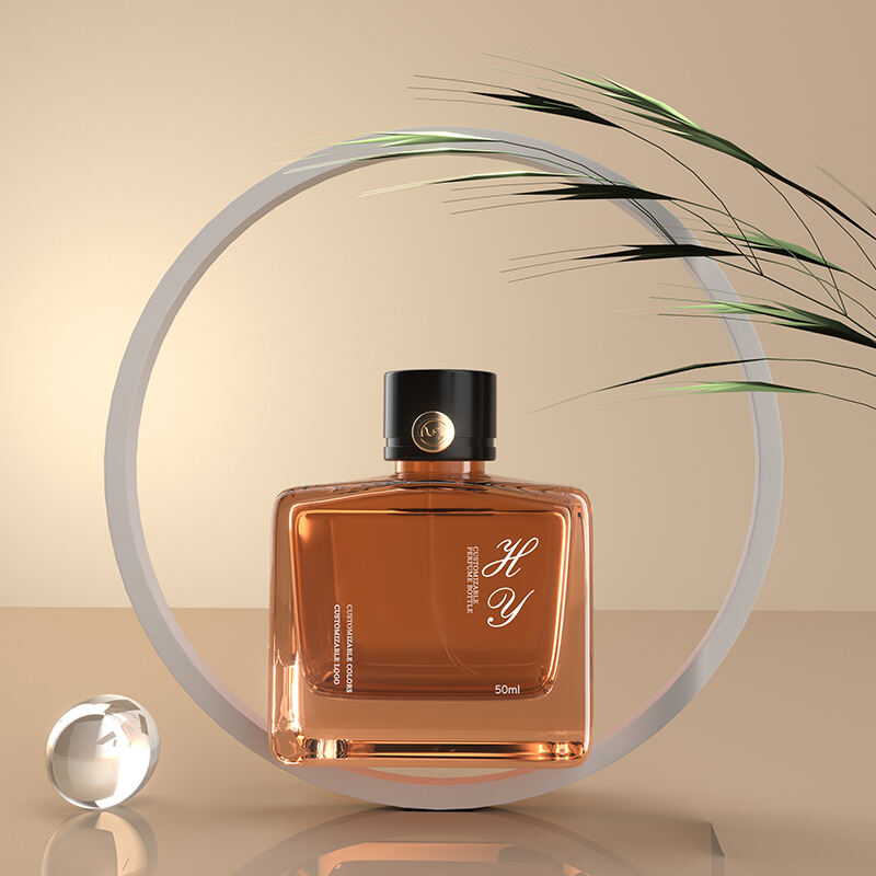 Individuelles Logo und Farbe Hersteller Glas Parfümflaschen 100ml