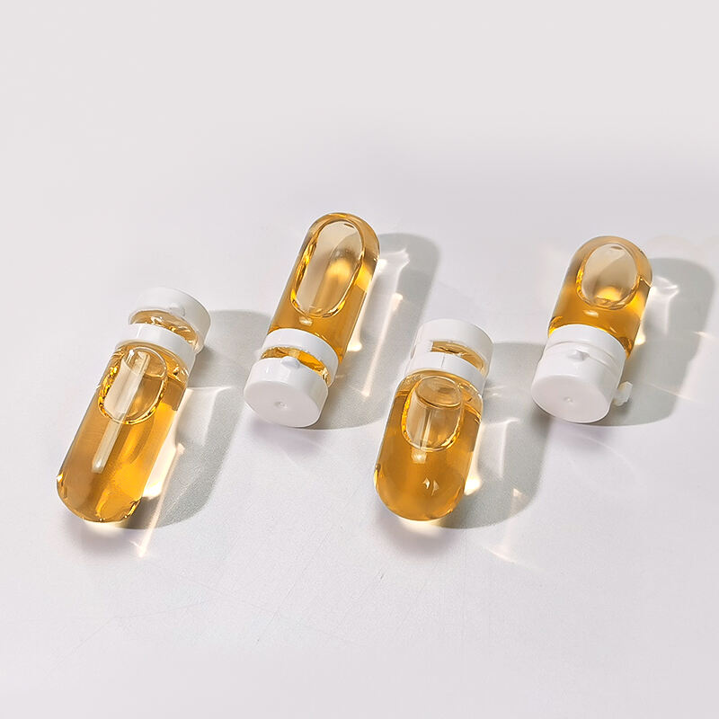 2ml Cosmetic Small Mini Facial Essence Glass Bottle HY-1898