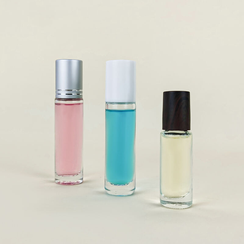 5ml Maßanfertigung Kleine Auffüllbare Runde Leere Roll-on Parfümölflasche