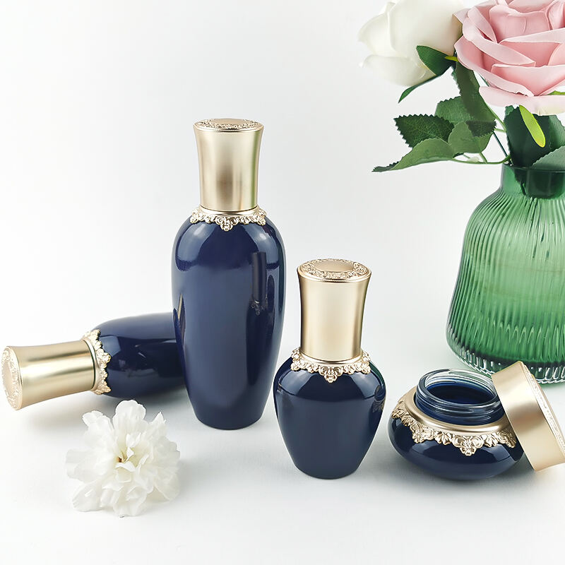 Neuankunft Pflegekosmetik 100ml 30ml Glasflaschen Set HY-2447