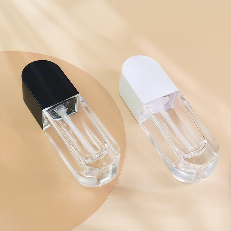 Benutzerdefiniertes Logo und Farbe Kosmetikverpackung 30ml leere Glasflasche für Flüssiggrundierung mit Pump