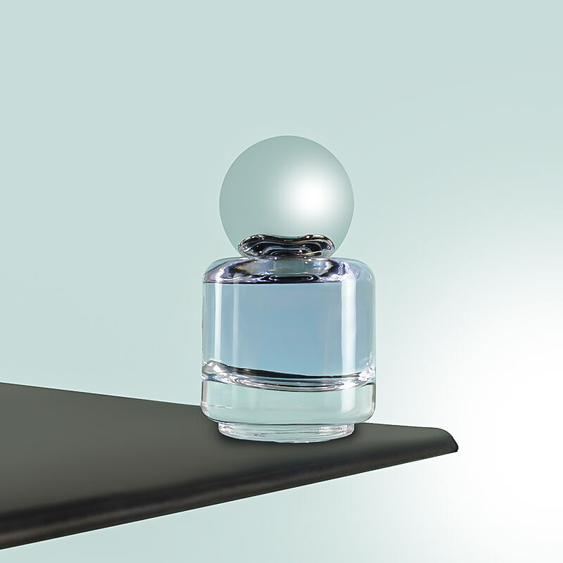 Hochwertige transparente leere fancy Glas-Mini-Parfumflaschen 20 ml
