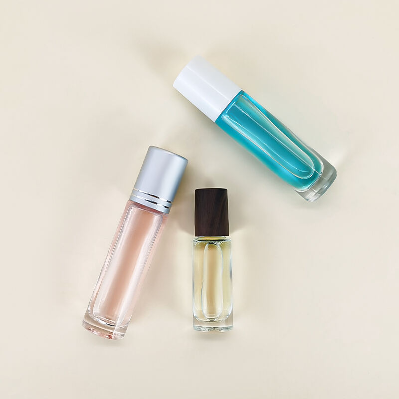 5ml Maßanfertigung Kleine Auffüllbare Runde Leere Roll-on Parfümölflasche