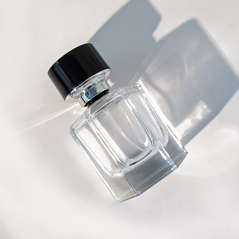 40ml Maßgeschneidert Einzigartig Leer Klarsicht Parfümglasflakon mit Sprühpumpe