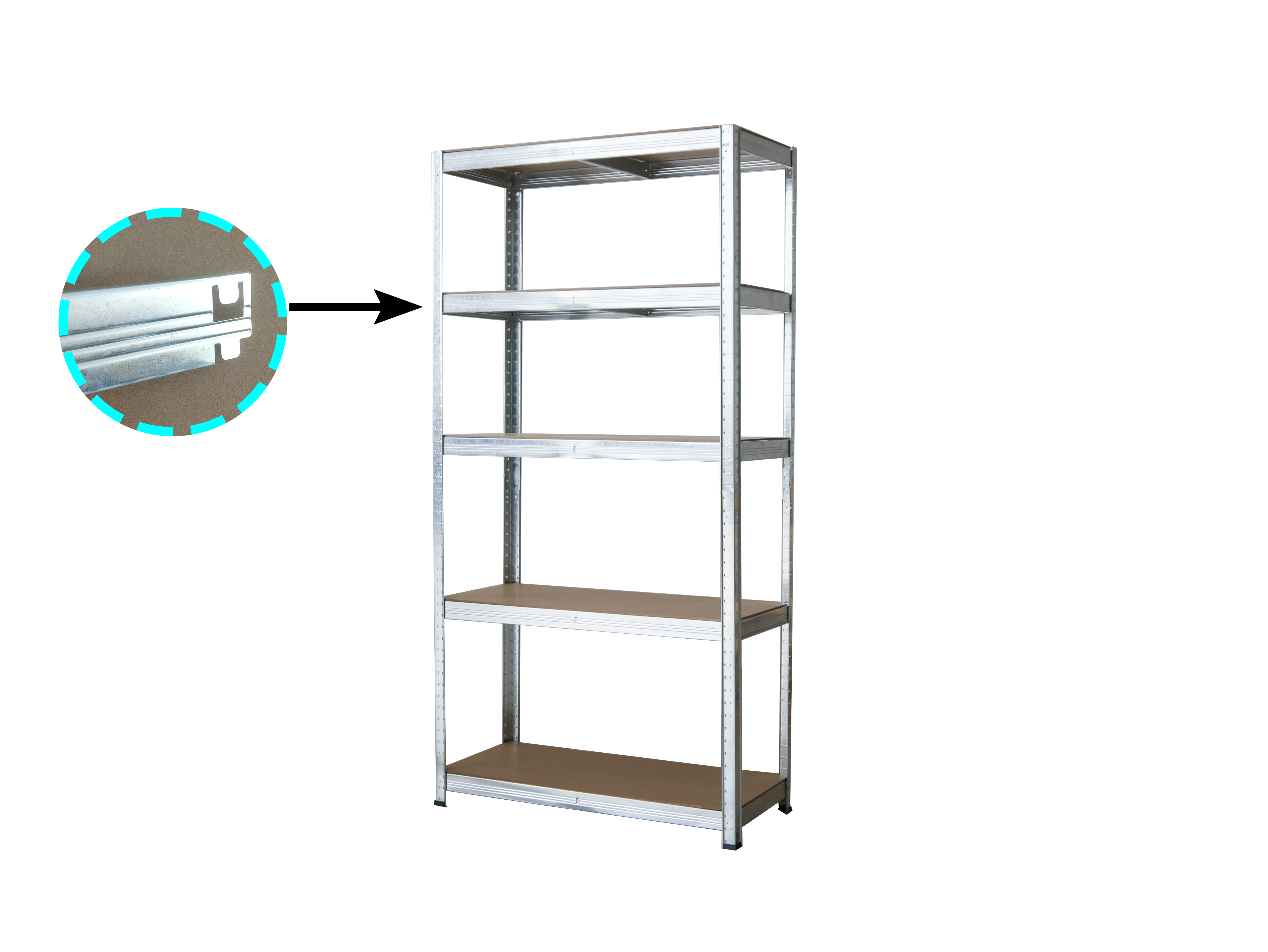 Why is a modular storage shelf better than fixed racking?