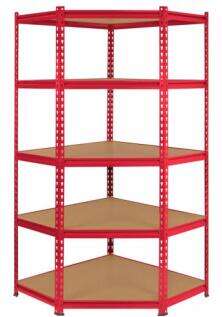 Why is a boltless shelving unit faster to install in warehouses?