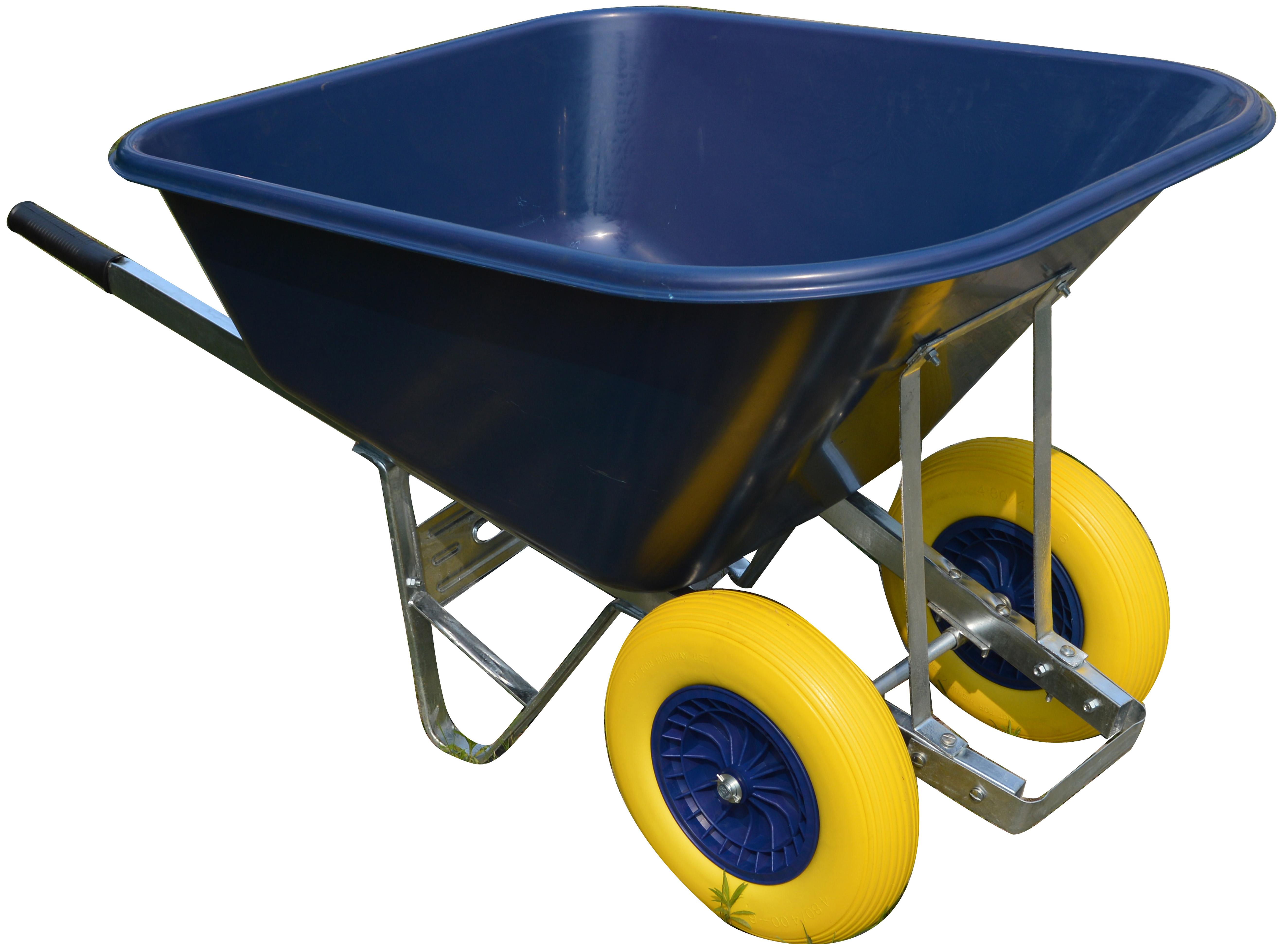 Why are flatbed hand trolleys common in commercial transport tasks?
