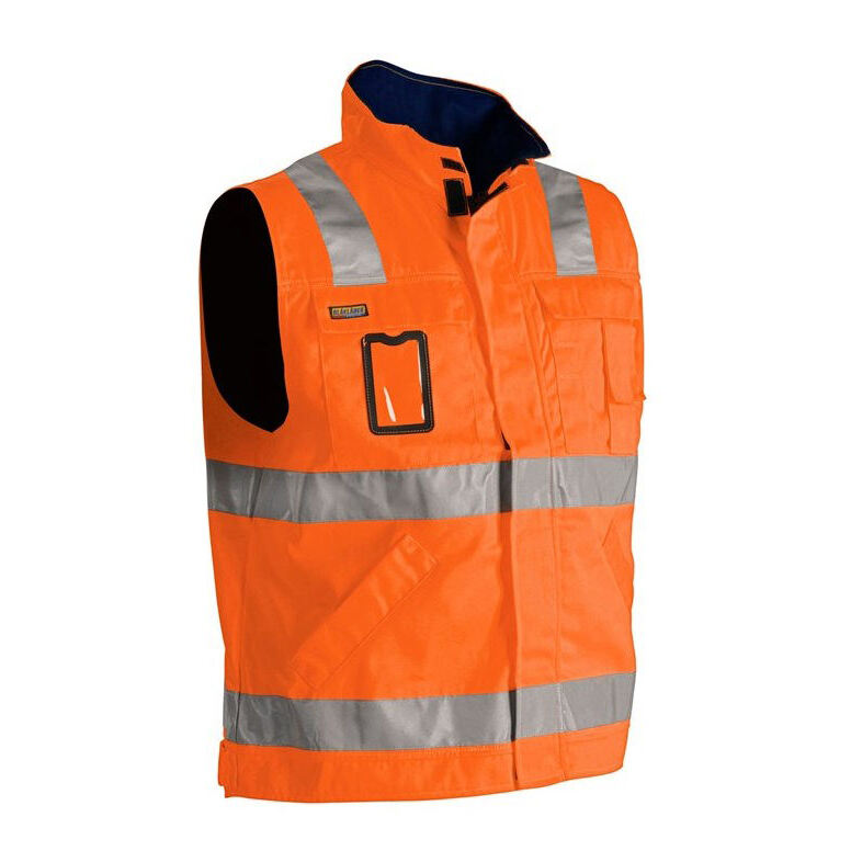 Wholesale Customize Hi Vis Reflective Workwear Waterproof Premium Outdoor Orange Safety Vest