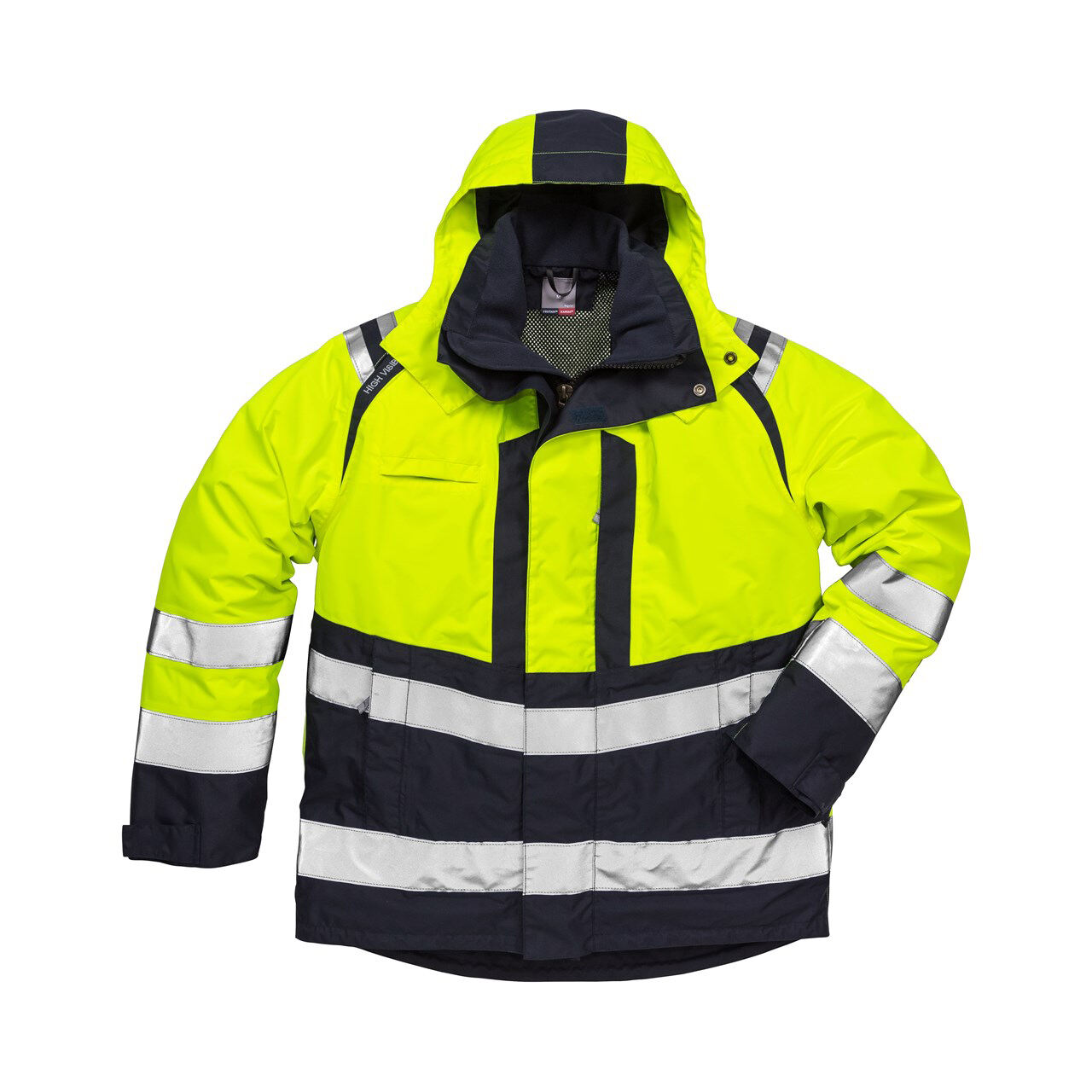 Thickened Custom Logo Cotton/Polyester Workwear Traffic Railway Road Construction Work Safety Jacket