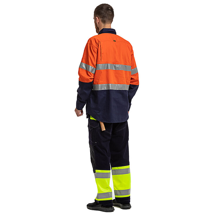 Industrial ODM OEM Multi-Color Fireproof Workwear Flame retardant ...