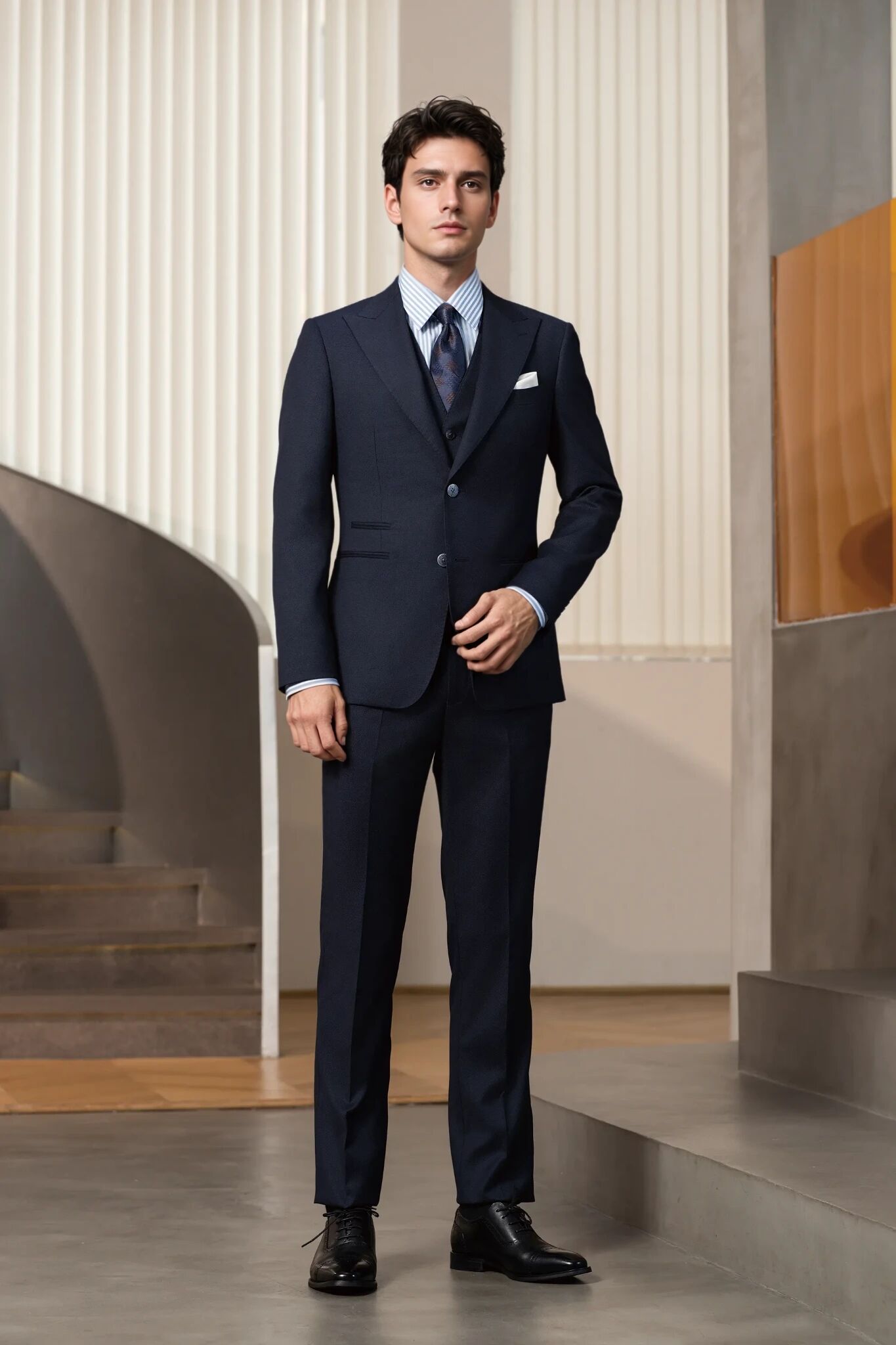 costume noir 2025 Tuxedo 6606