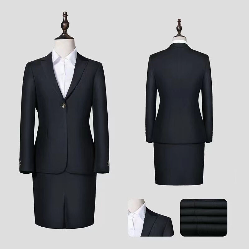 2024 new Custom women's Shirts Formal Office Dress Shirts for women Cotton Casual Stand-up Collar Long Sleeve Shirt