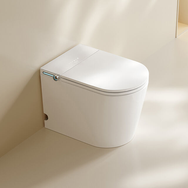 Floor mounted fully smart toilet model S026