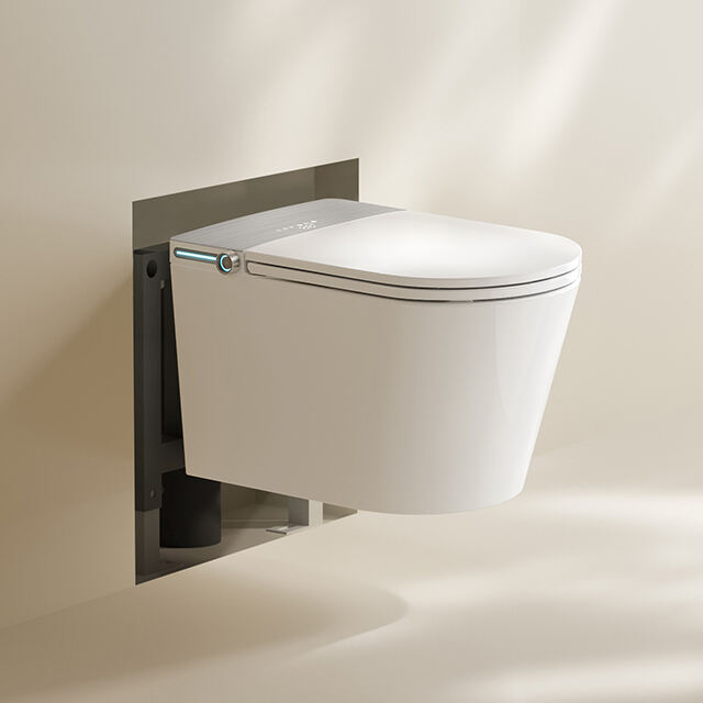 Wall hung fully smart toilet model S032