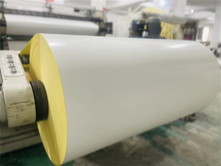 Semi Gloss Paper Self Adhesive Label Jumbo Roll Hot Sale Stock Pressure Sensitive Adhesive Paper for Printing Labels5