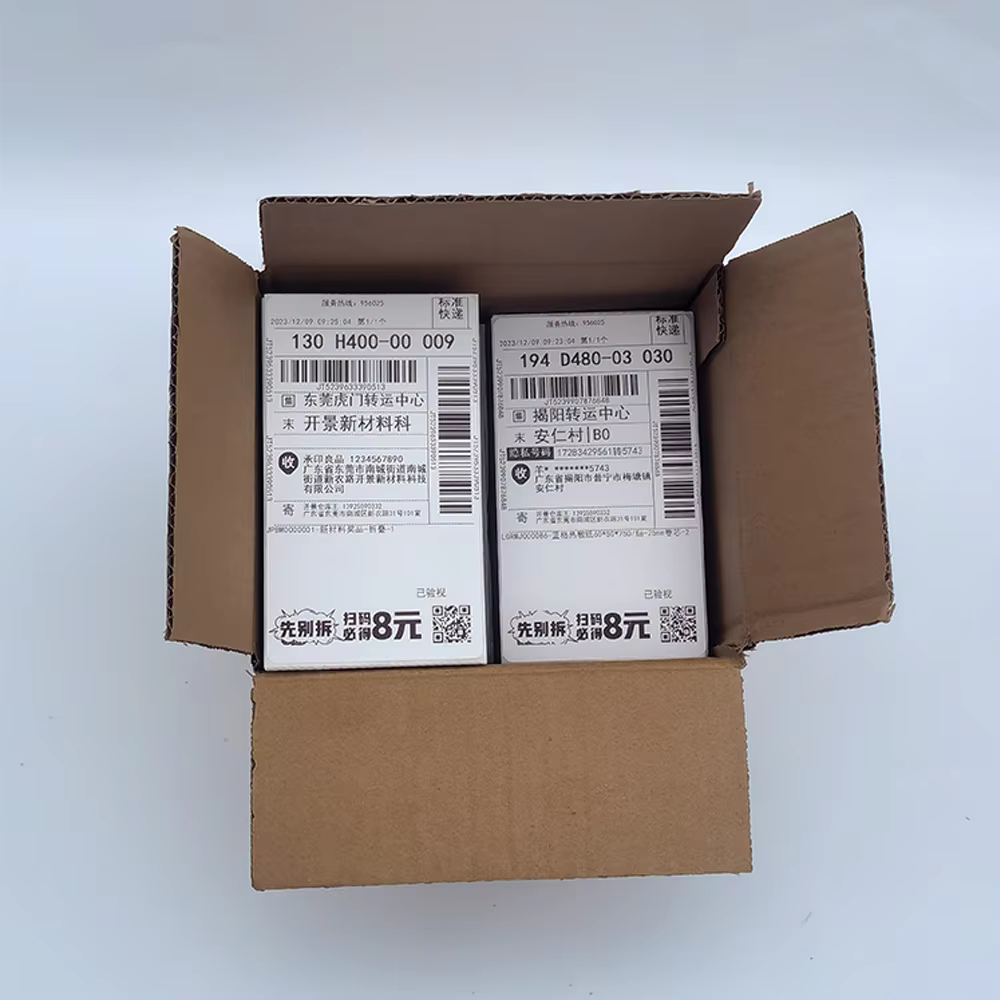 75*125mm Self-Adhesive Shipping Sticker Label Roll 100x150 Thermal Labels 3x5 Barcode Parcel Waybill Sticker Adhesive Type details