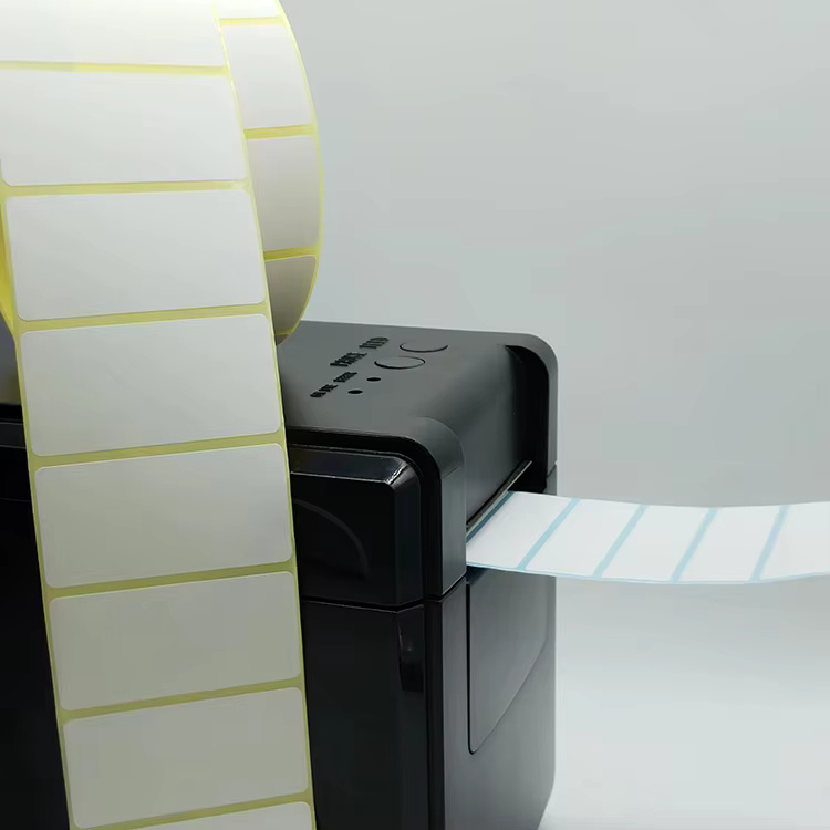 Labels Direct Thermal Label Sticker Self-adhesive Paper Roll With 120gsm Glassine Release Paper For Shipping7