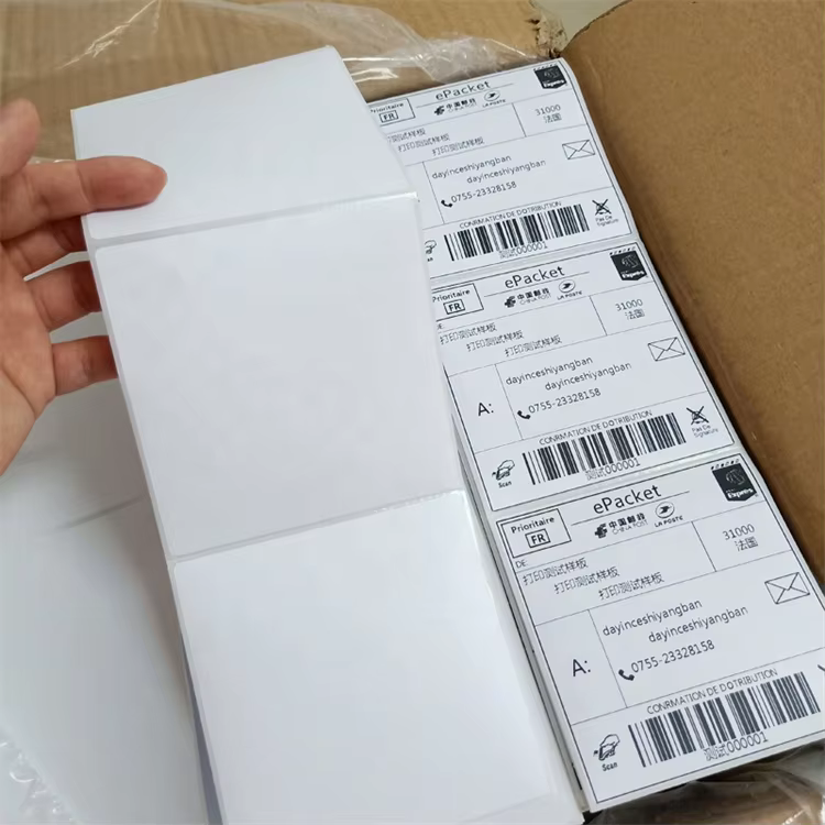 Fanfold 5000 Etiqueta Thermal Adesiva 10x15 Impresora Paper Printer 10x15 Adhesive Thermal Label Shipping 4x6 Thermal Labels details